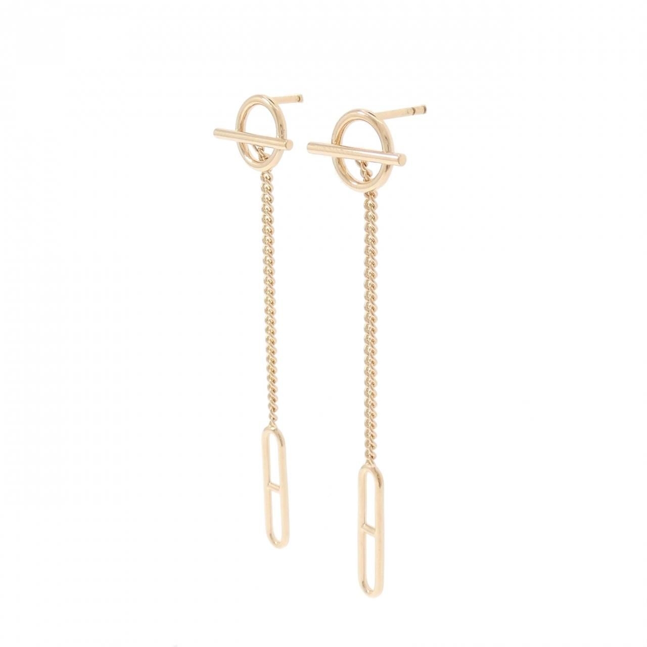 Hermes Echappee Earrings Gold — view 2