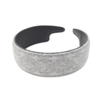 Louis Vuitton Monogram Denim Headband LV Outline Hairaccessories