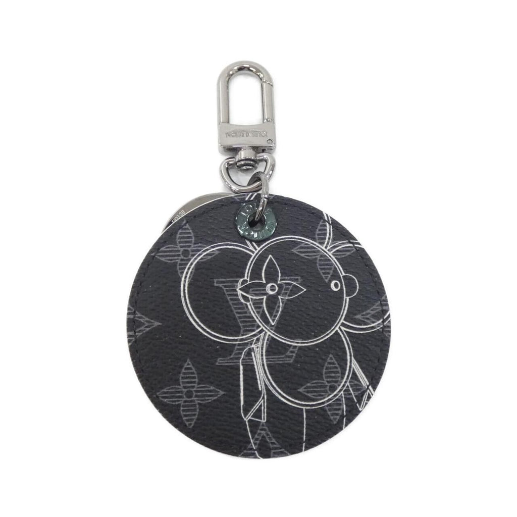 Louis Vuitton Monogram Eclipse Porte Cles Vivienne Keyring Key Holder