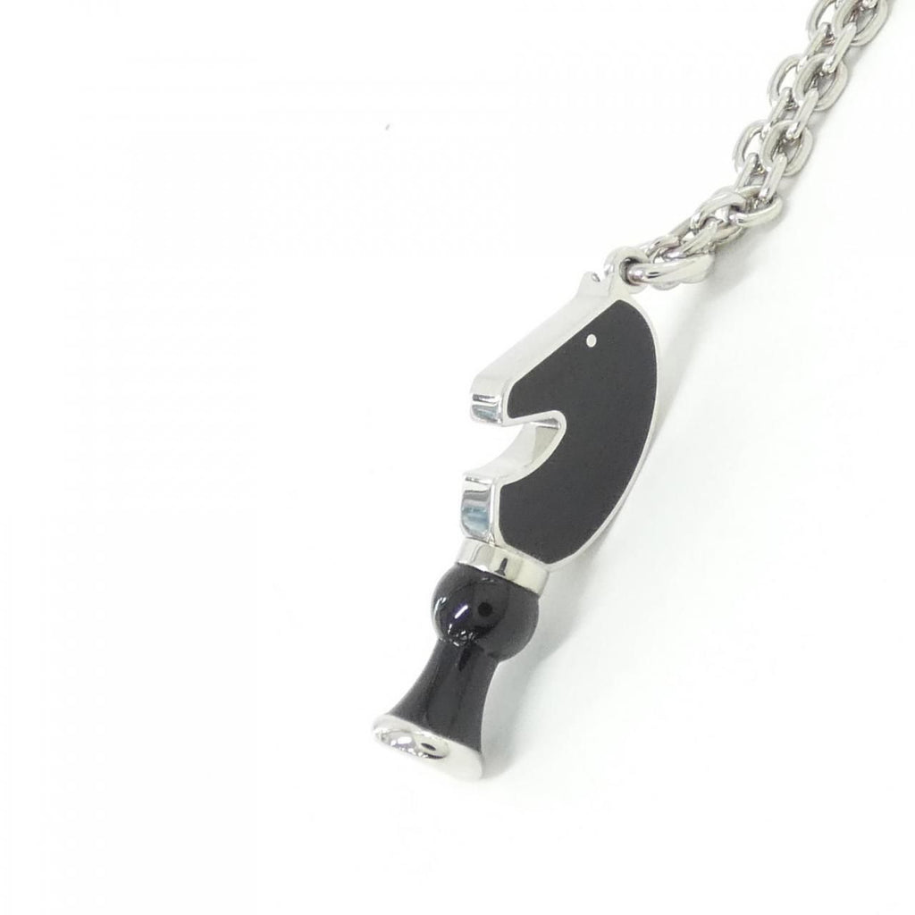 Hermes Cavalier Necklace Silver — view 3