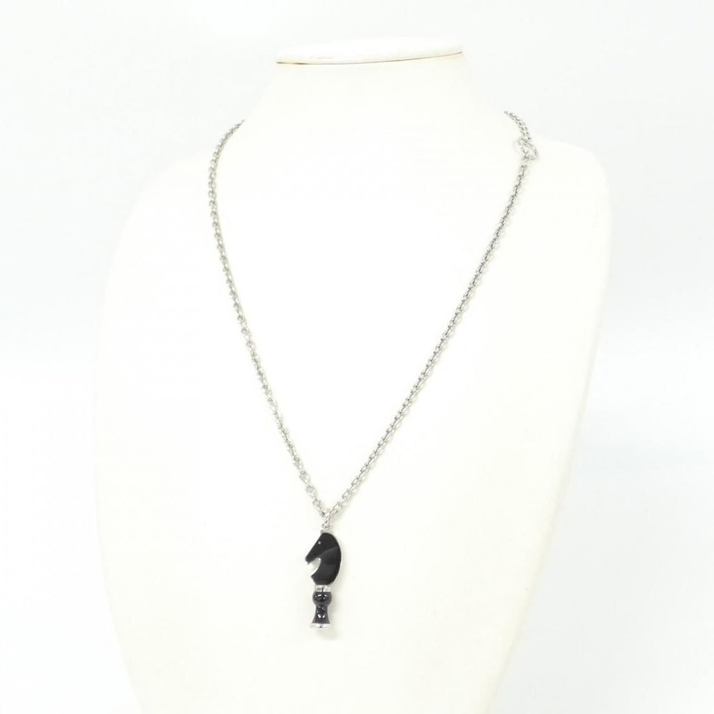Hermes Cavalier Necklace Silver — view 5