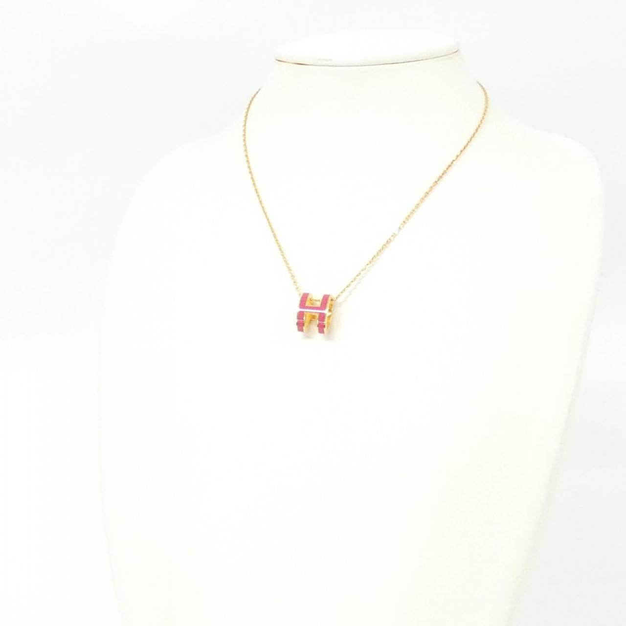 Hermes Pop Necklace Gold — view 5