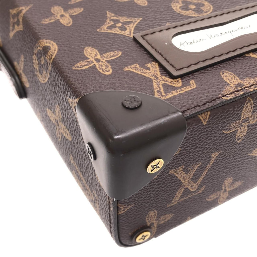 Louis Vuitton Monogram Vertical Box Trunk — view 3
