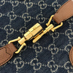 Gucci Jackie Bag Handbag Blue — view 4
