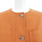 Hermes Clou de Selle Denim Jacket — view 5