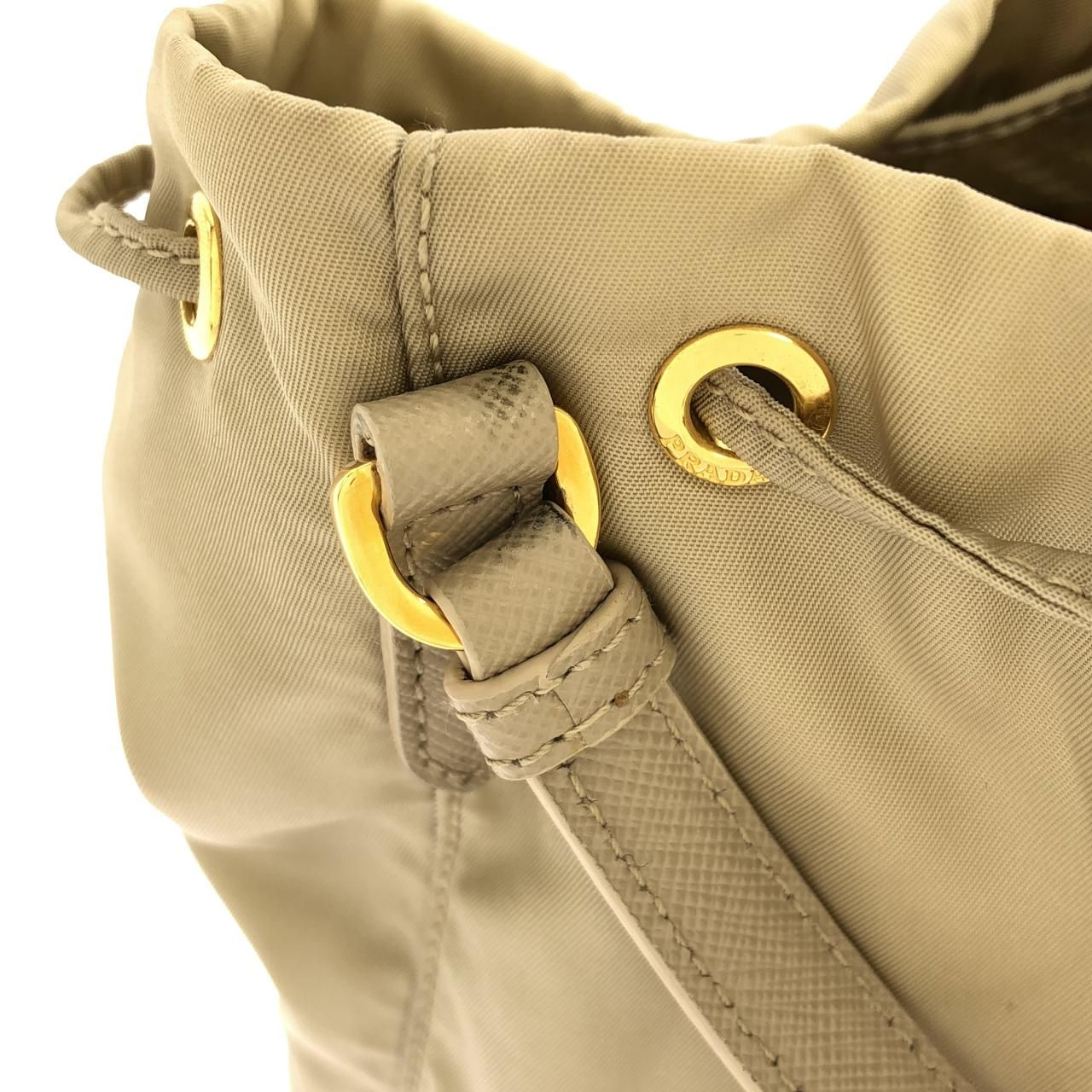 Prada Bag Handbag Gold — view 7