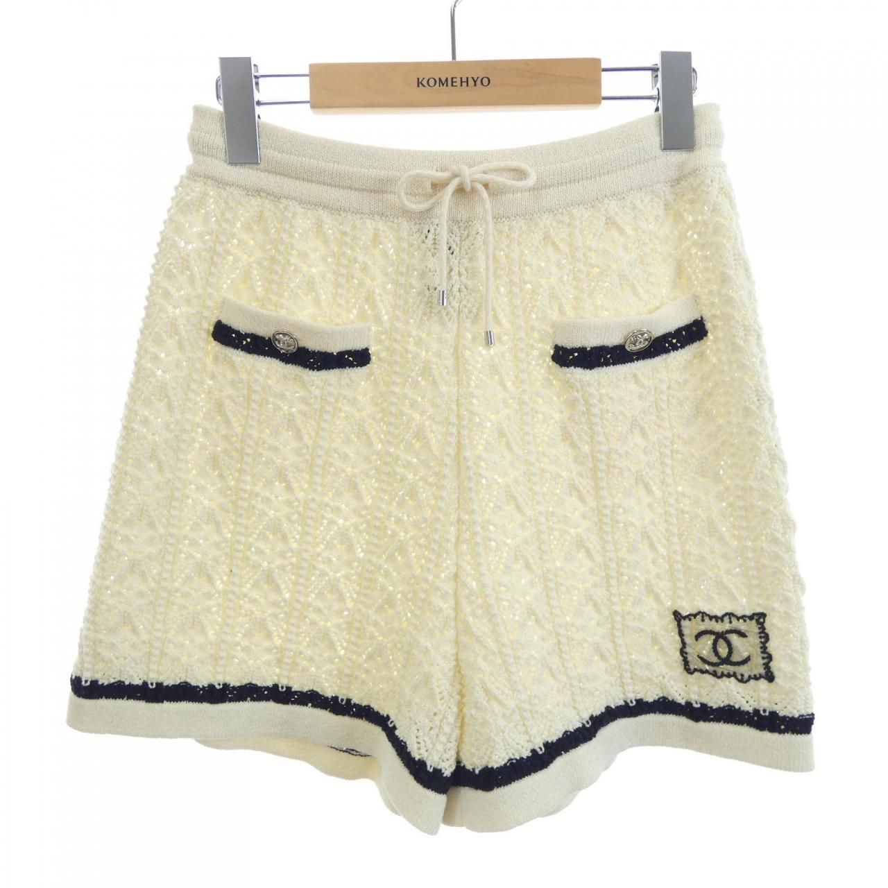 Chanel Shorts Beige