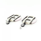 Hermes Ash Equipe Earrings — view 3