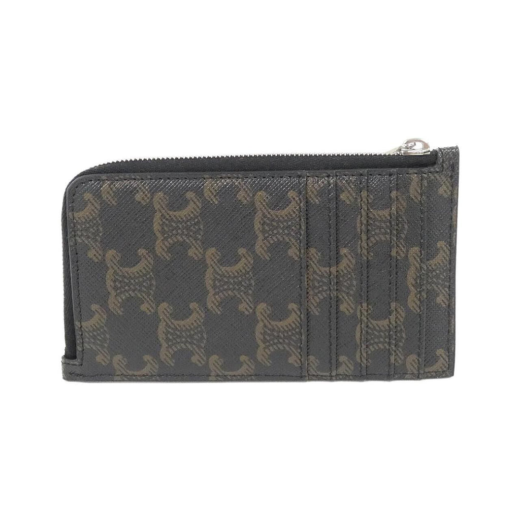 Celine Coin Case Coin Purse Black — view 2