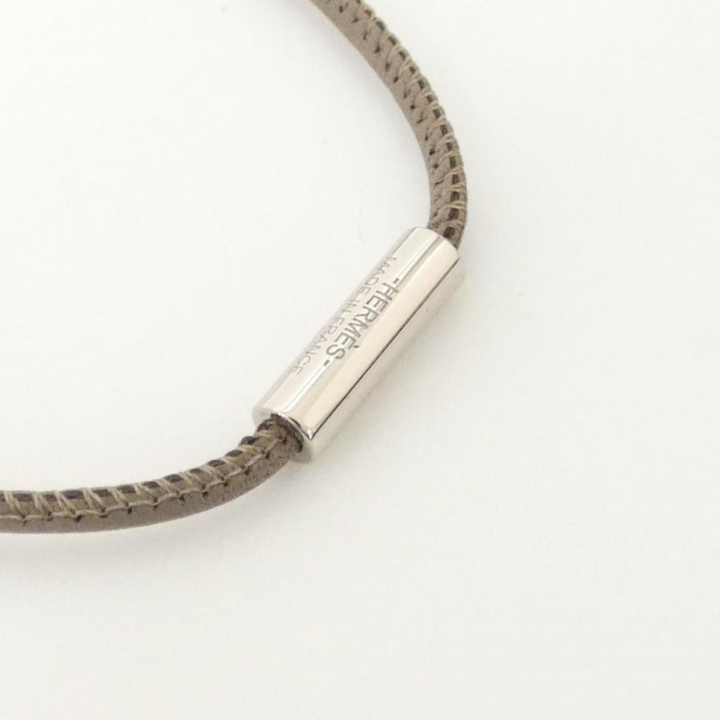 Hermes Loop Necklace Silver — view 5