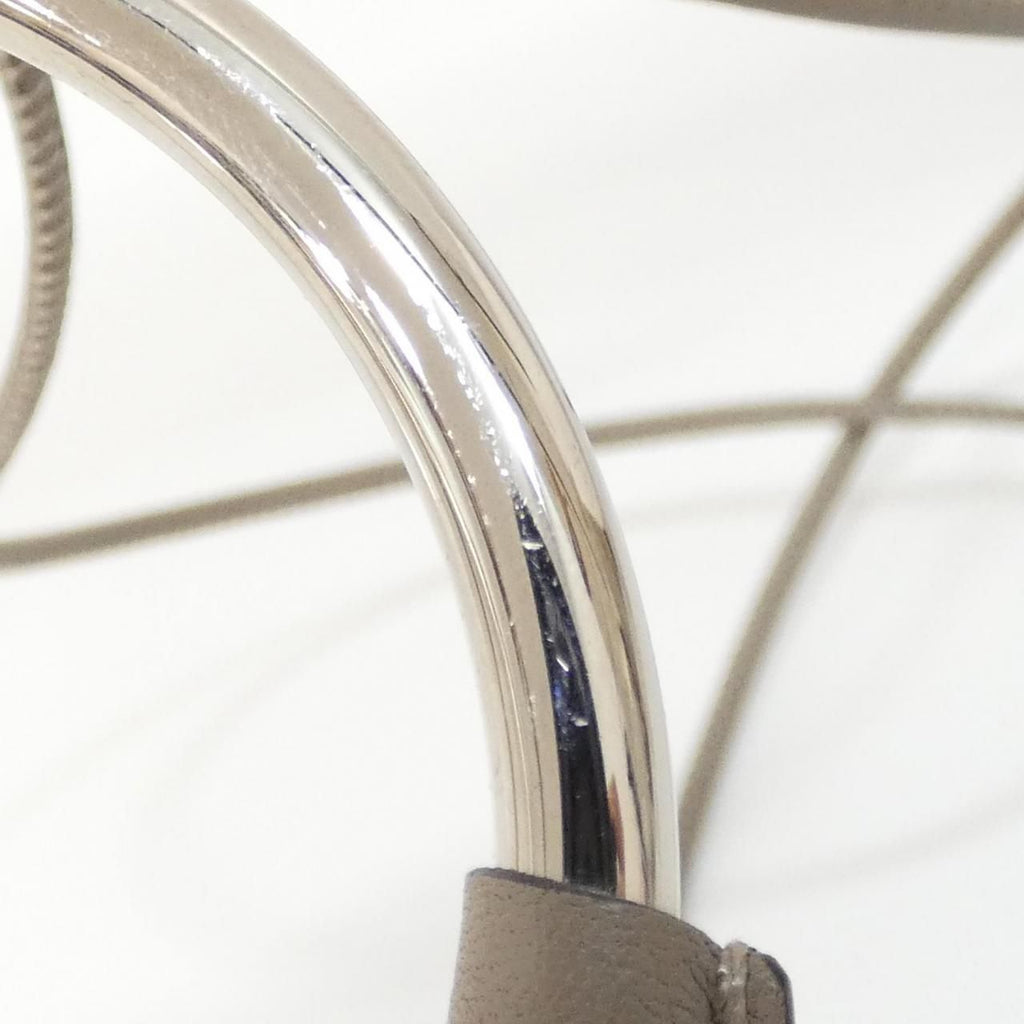 Hermes Loop Necklace Silver — view 4