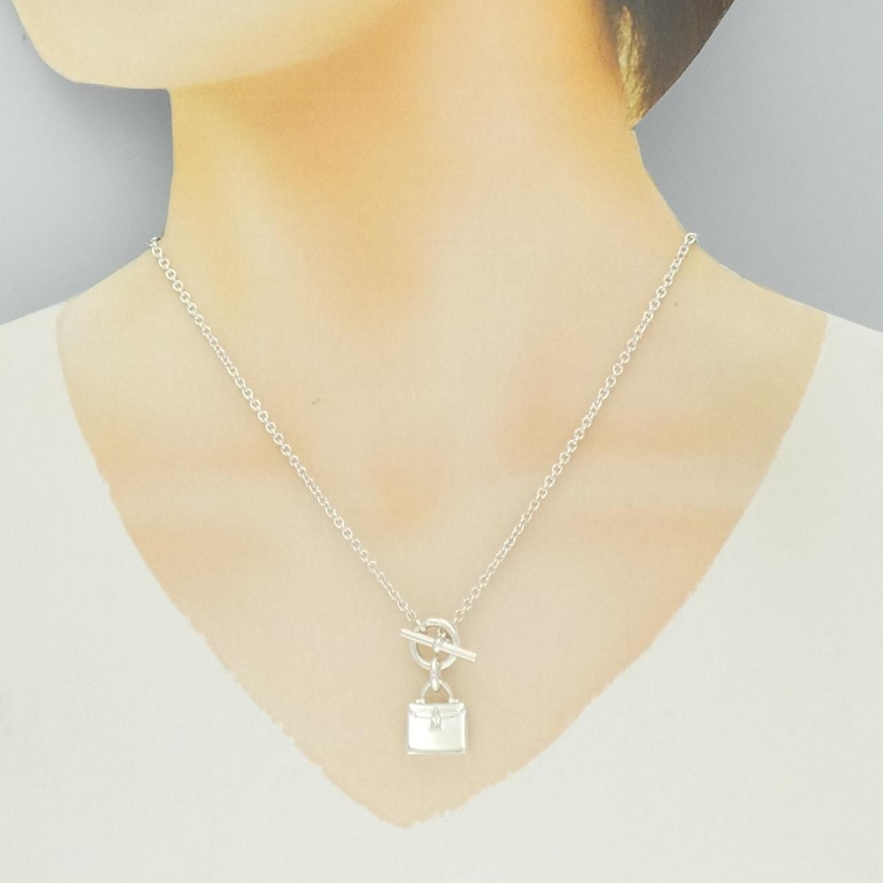 Hermes Amulet Kelly Necklace — view 6
