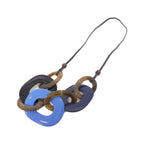 Hermes Calamba Necklace Blue — view 2
