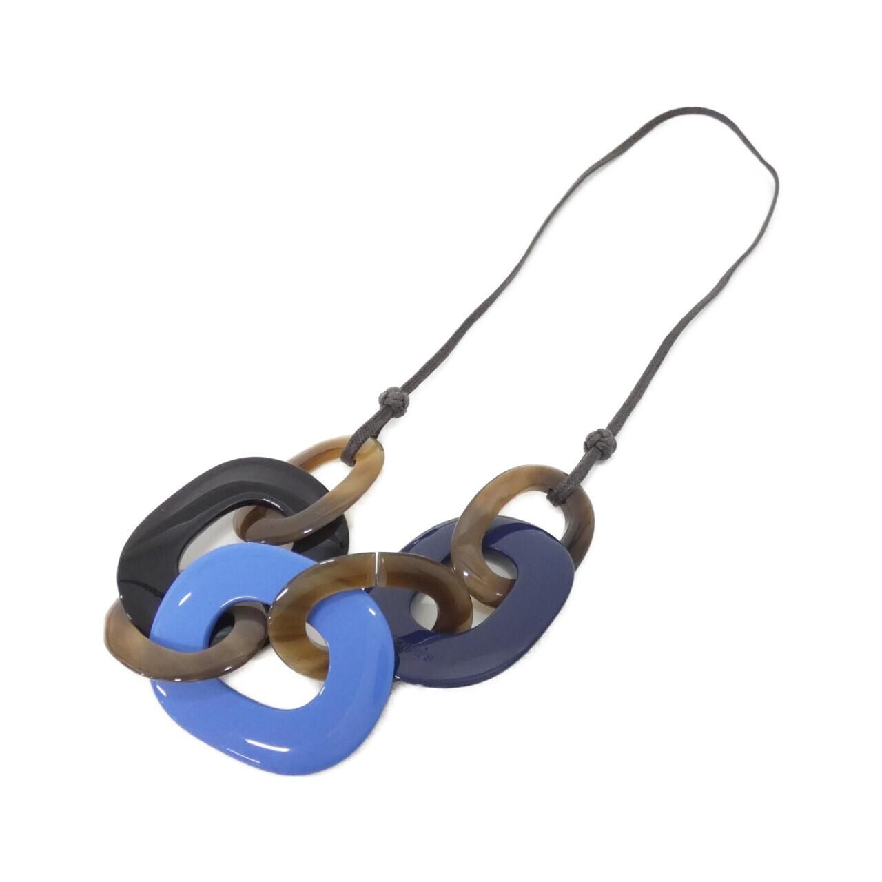 Hermes Calamba Necklace Blue — view 2