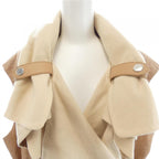 Hermes Long Vest Brown — view 5