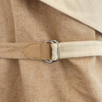 Hermes Long Vest Brown — view 7