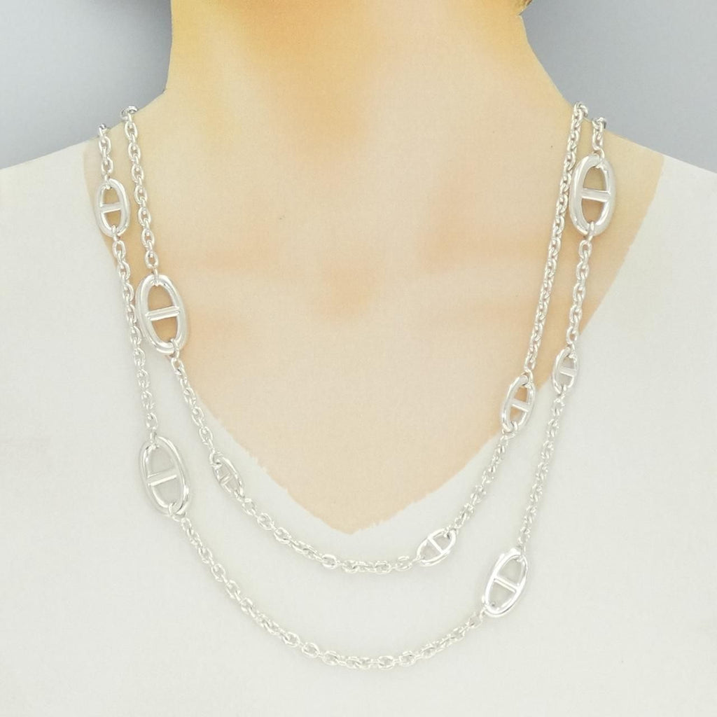 Hermes Farandole Necklace Silver — view 6