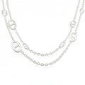 Hermes Farandole Necklace Silver