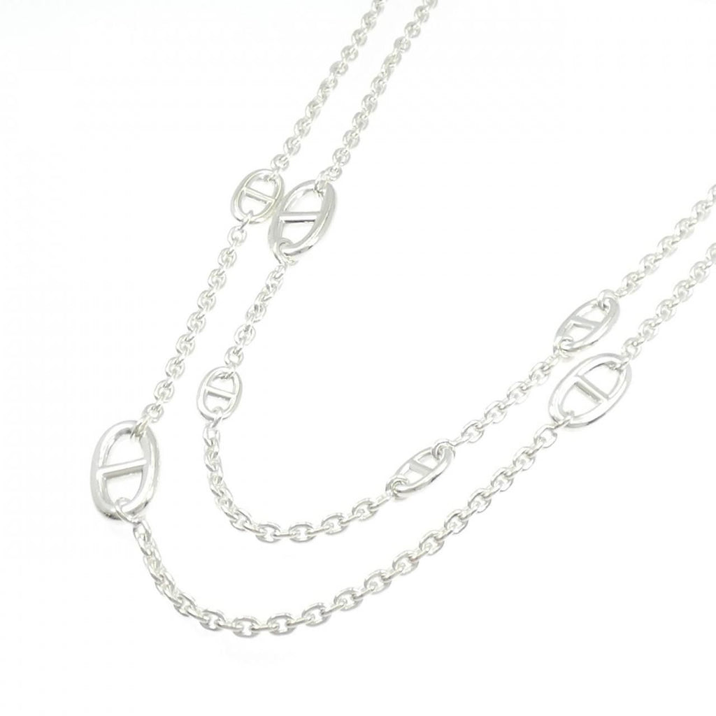 Hermes Farandole Necklace Silver — view 2