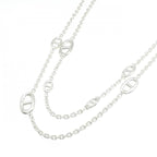 Hermes Farandole Necklace Silver — view 2
