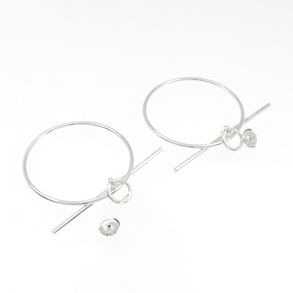 Hermes Echappee Earrings Silver — view 3