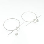 Hermes Echappee Earrings Silver — view 3