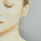 Hermes Echappee Earrings Silver — view 4