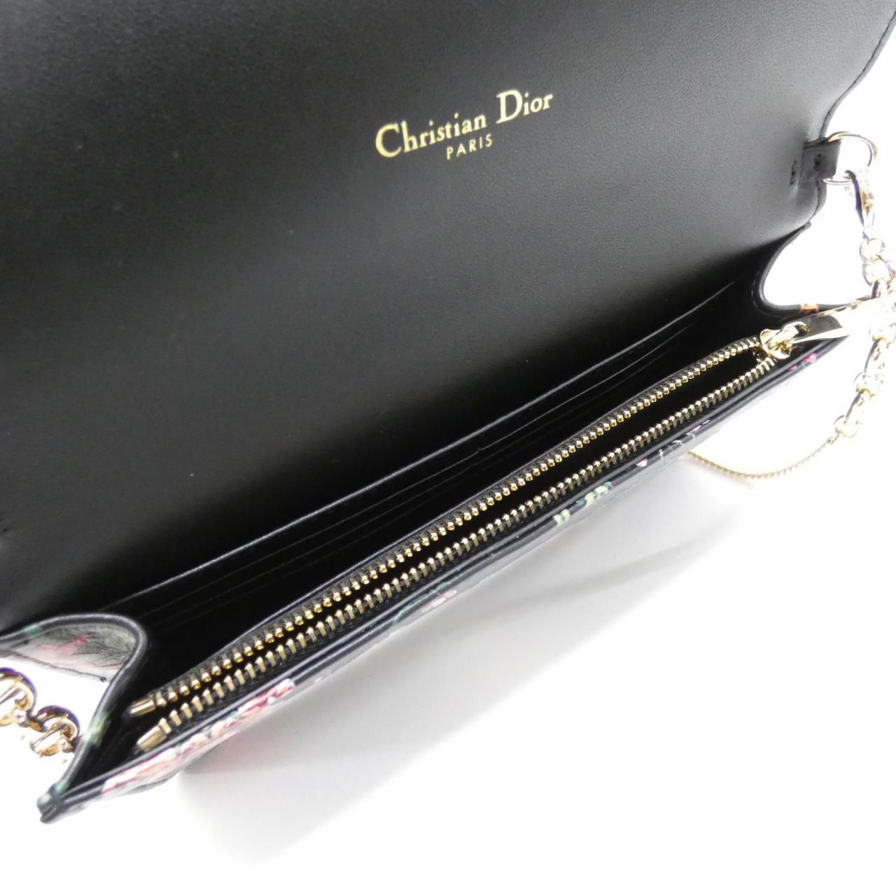 Dior Petites Fleurs Chain Wallet Shoulder — view 6