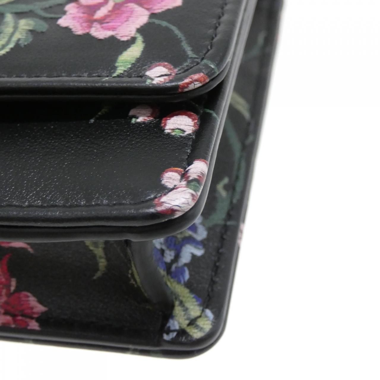 Dior Petites Fleurs Chain Wallet Shoulder — view 4