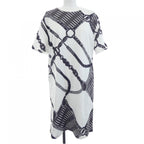 Hermes Coaching Remix Cutdress Dress