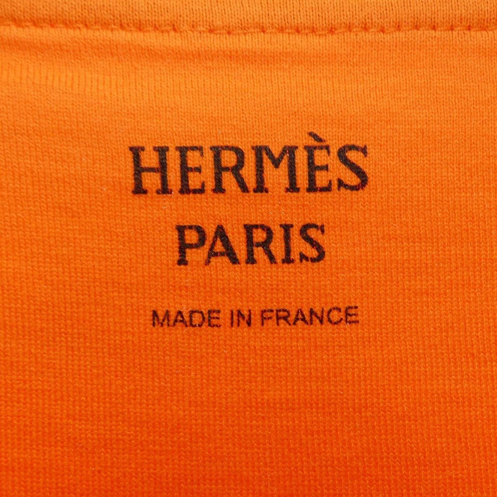 Hermes Cut Dress Orange — view 4