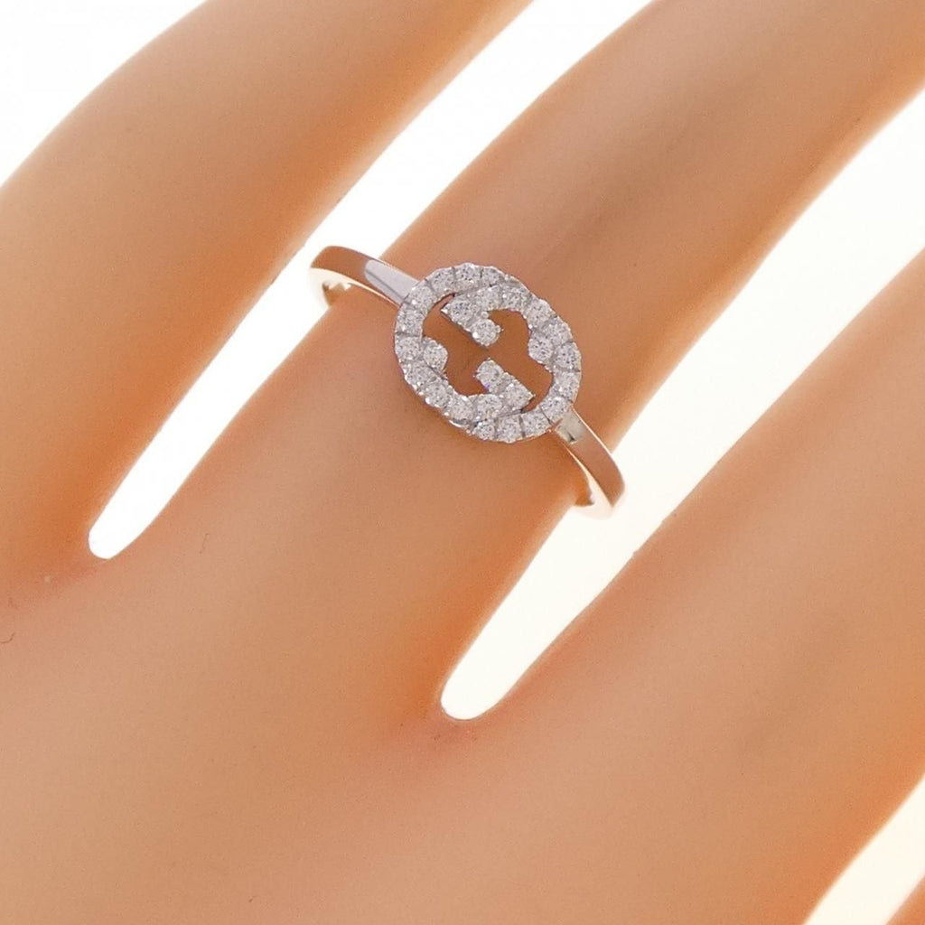 Gucci Diamond Ring White Gold — view 5