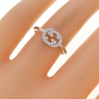 Gucci Diamond Ring White Gold — view 5