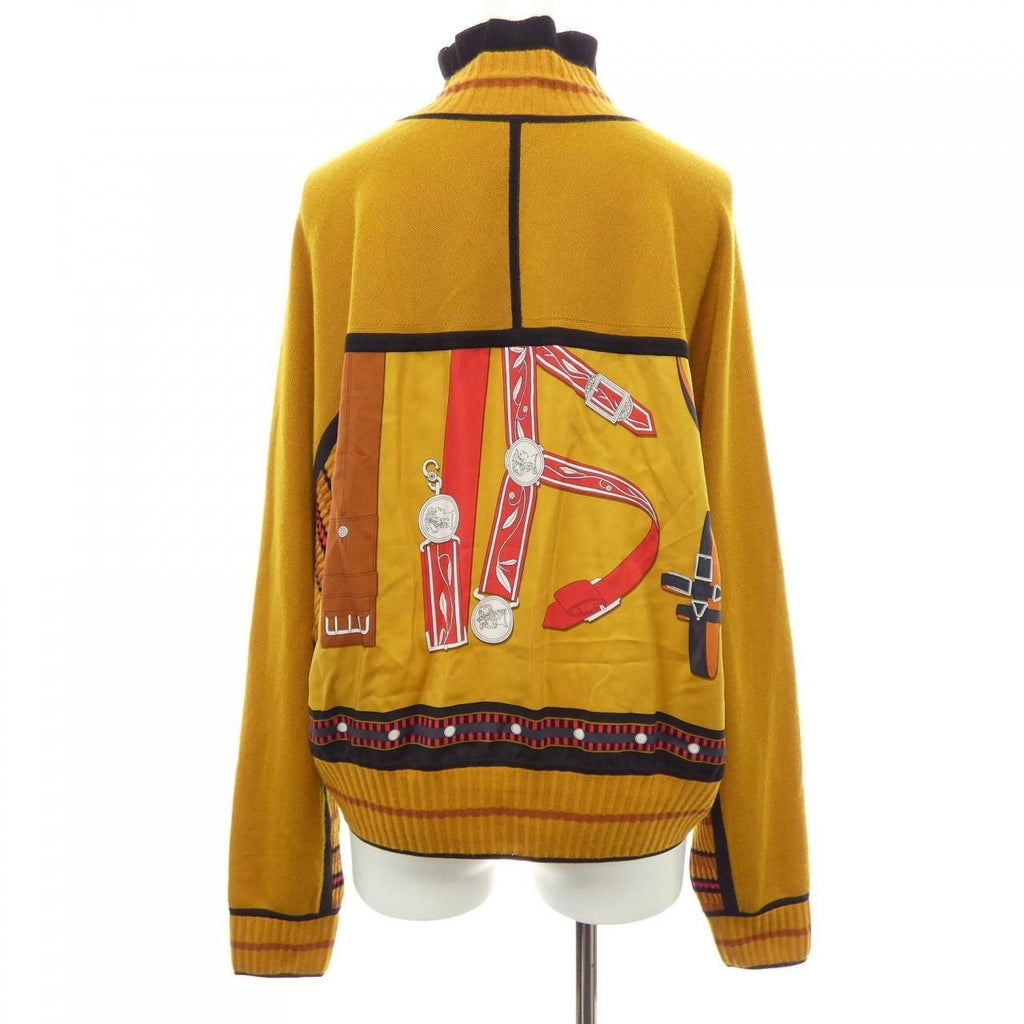 Hermes Twill Laine Knit Sweater — view 2