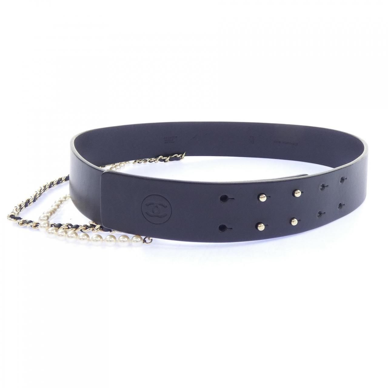 Chanel Vintage Belt Black