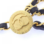 Chanel Vintage Belt Black — view 3