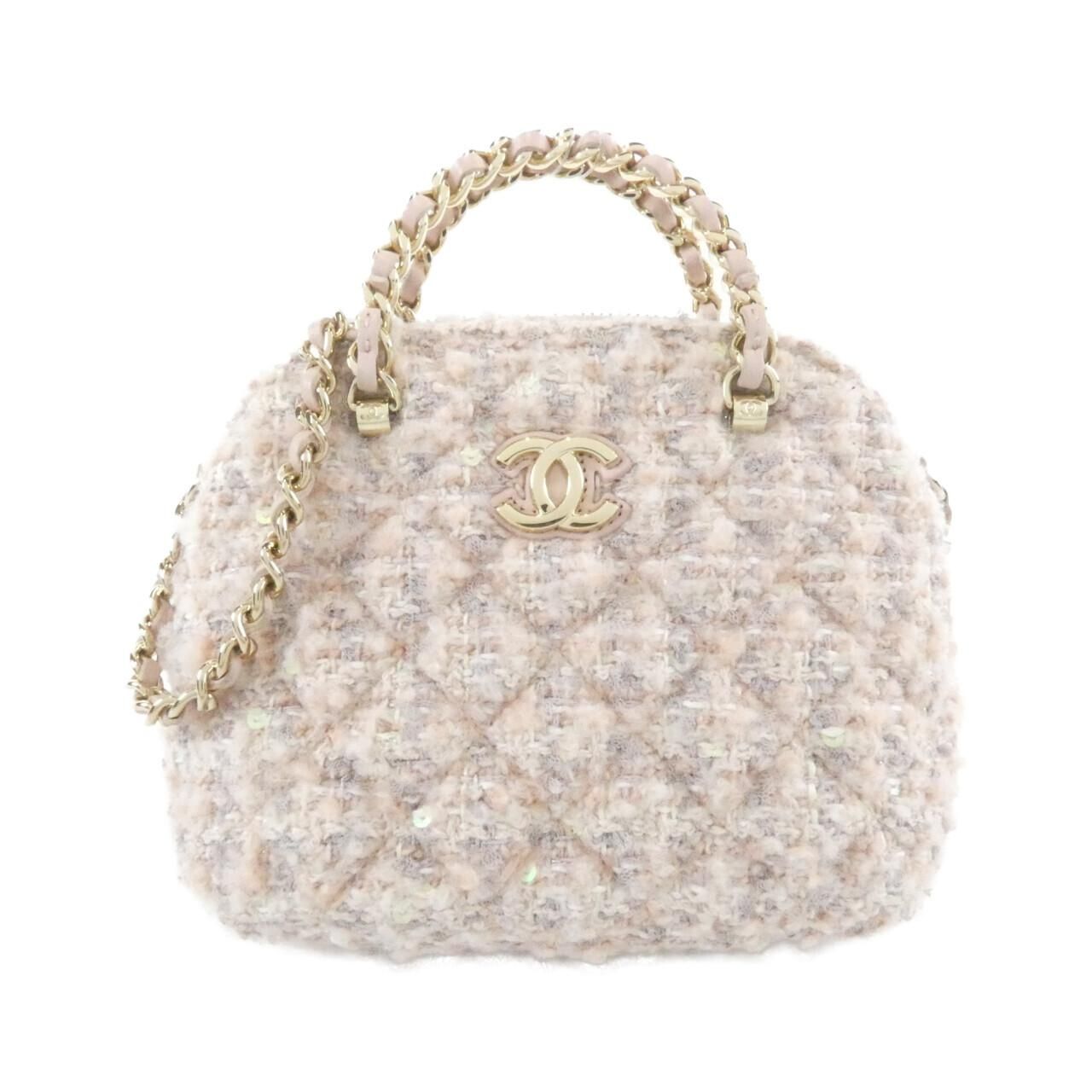 Chanel Chain Clutch Pink