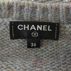 Chanel Knit Sweater Gray — view 5