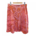 Hermes Cliquetis Tattoo Aquarelle Twill Laine Skirt