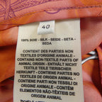 Hermes Cliquetis Tattoo Aquarelle Twill Laine Skirt — view 3