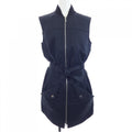 Hermes Long Vest Black