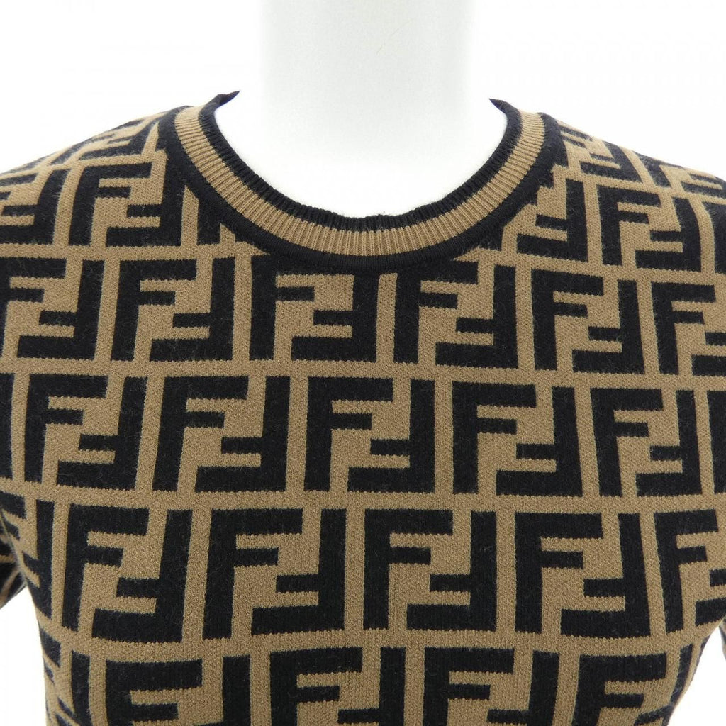 Fendi FF Motif Knit Sweater — view 6