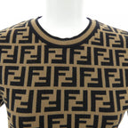Fendi FF Motif Knit Sweater — view 6