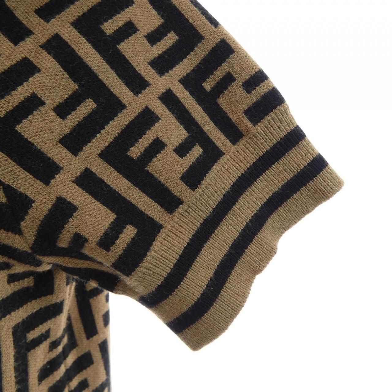 Fendi FF Motif Knit Sweater — view 7