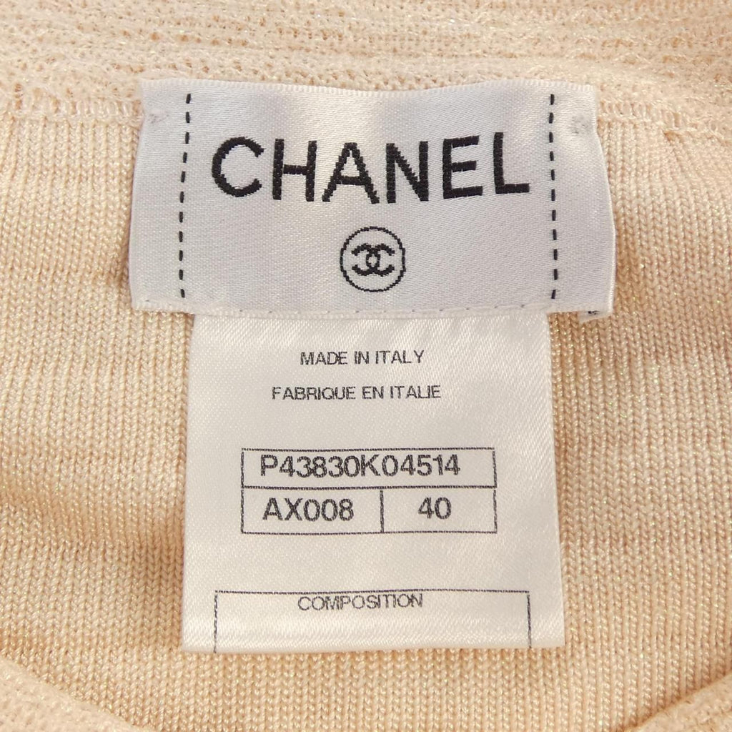 Chanel Longcardigan Cardigan Pink — view 4