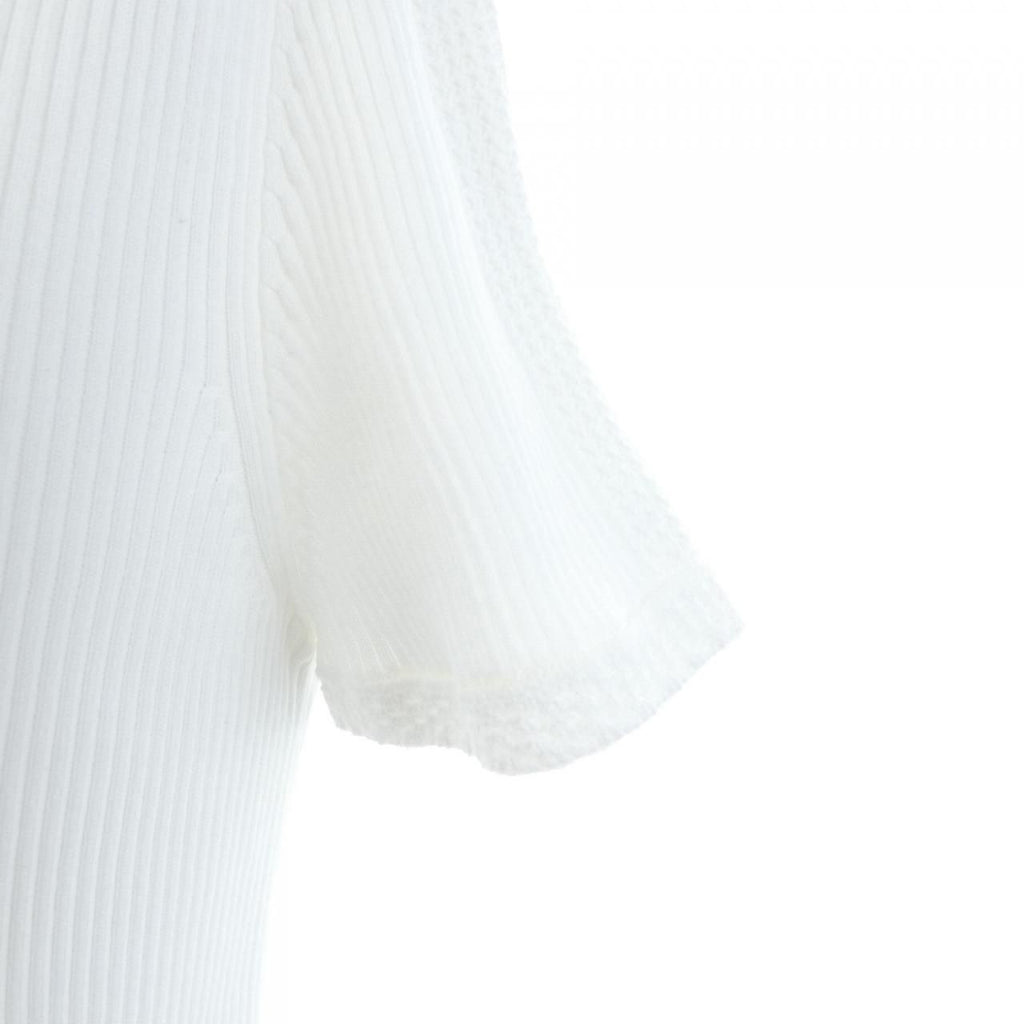 Chanel Knit Sweater White — view 7