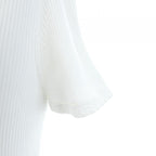 Chanel Knit Sweater White — view 7