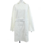 Hermes Trench Coat White