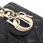 Dior Lady Bag Handbag Black — view 4