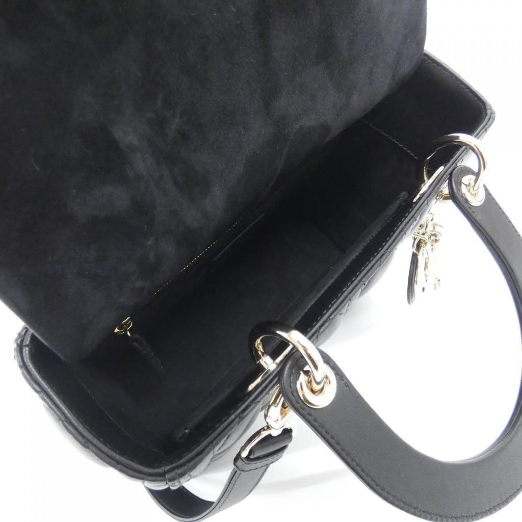 Dior Lady Bag Handbag Black — view 7